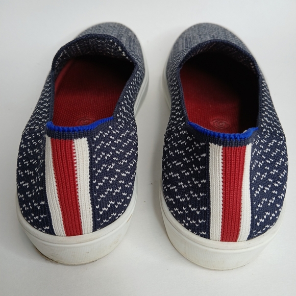 Rothy's The Sneaker Womens Size 6 US Navy Maritime Casual Fabric Slip On Shoes - Picture 5 of 10